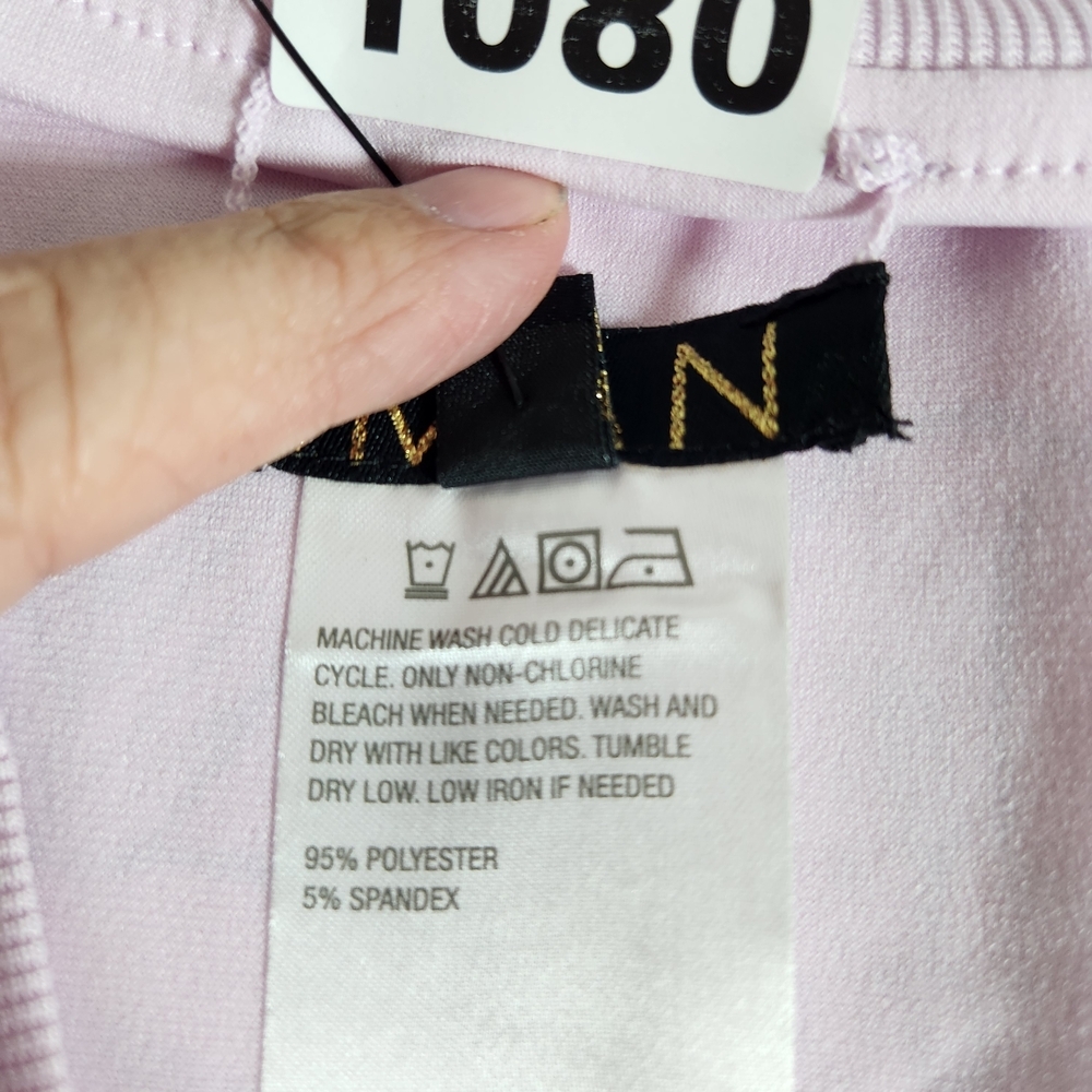 IMAN Womans 5X Reversible Soft Pink With Floral Stretch Jacket - Picture 11 of 11